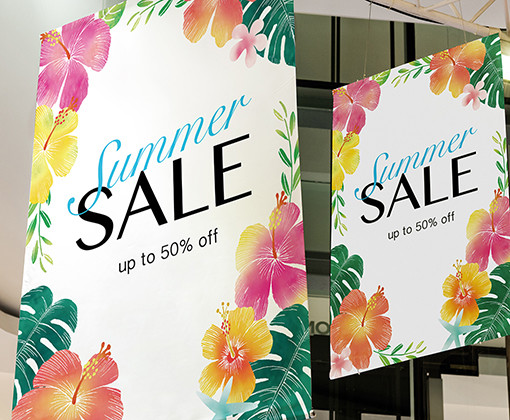 MUTOH XpertJet 1341SR Pro — Banners voor retail